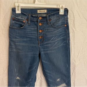 Madewell Cali-Demi Bootcut Crop Jeans in Medium Wash